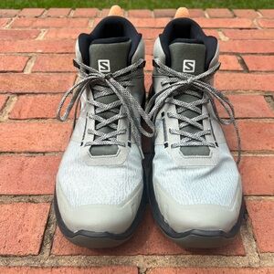 Salomon OUTplulse Mid. Men’s 13. Gently worn. Color is Wrought Iron/Black.